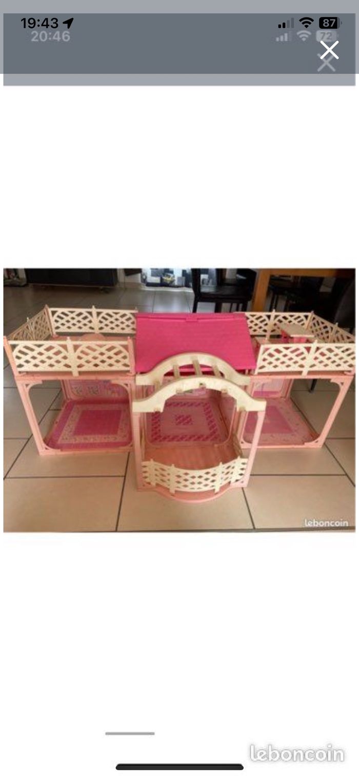Maison barbie 3en1 vintage - photo numéro 3