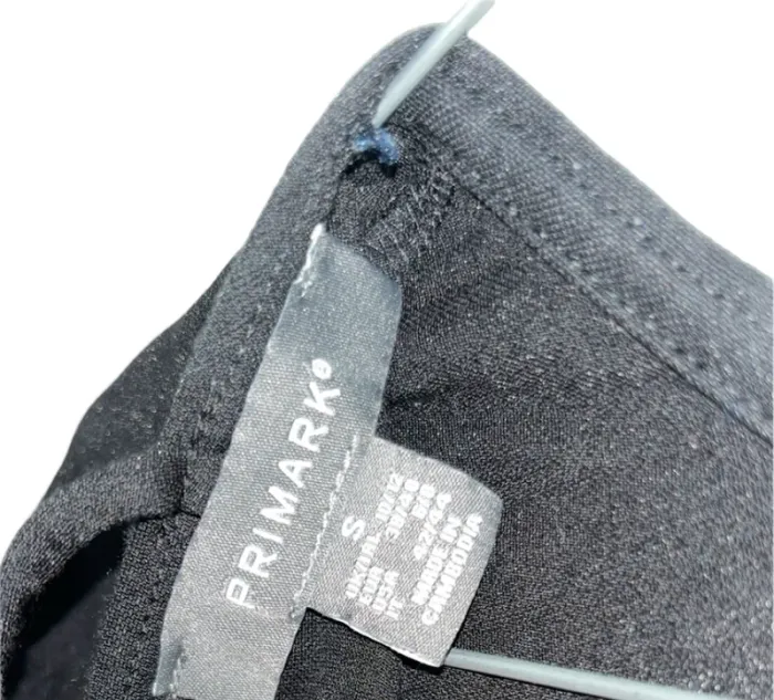 Top dos nu noir Primark S - photo numéro 3