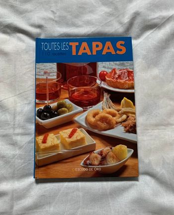 Livre de cuisine Toutes les tapas