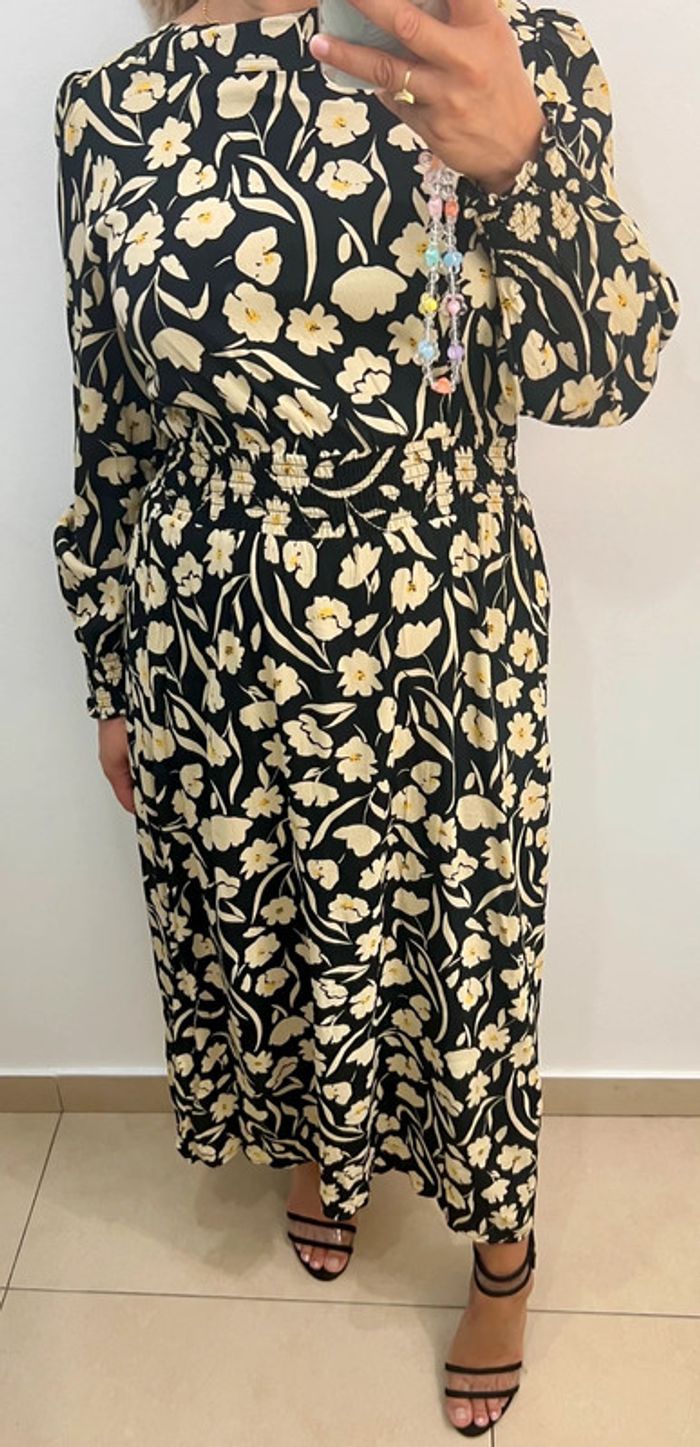 Robe longue à fleurs taille 40 - photo numéro 5