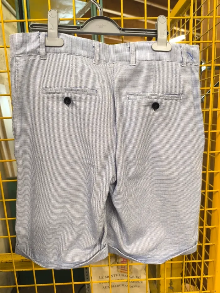 99737 bermuda bleu point 38 homme - photo numéro 2