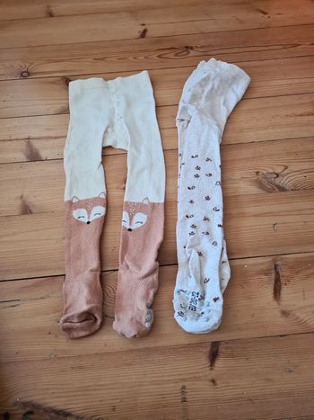 Lot de 2 collant 20/22