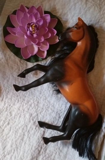 Cheval barbie vintage