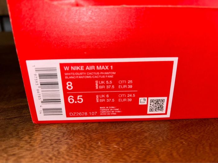 Air Max 1 P.39 Neuves unisex - photo numéro 11