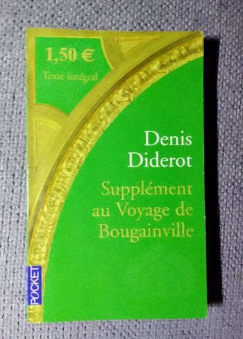 Denis Diderot - Supplément au voyage de Bougainville