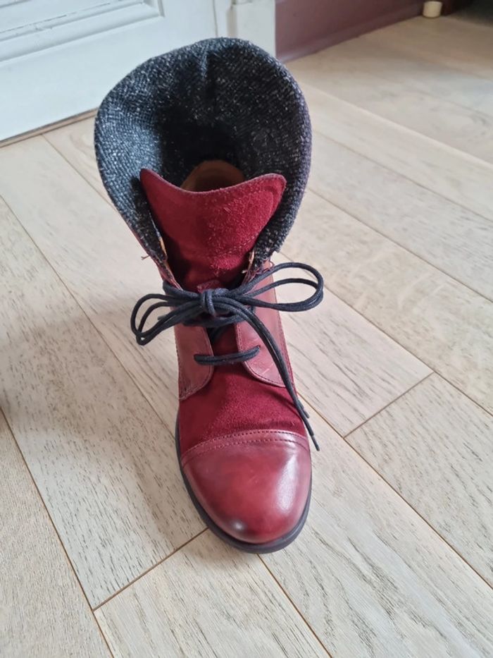 Bottines 37 hispanitas cuir - photo numéro 9