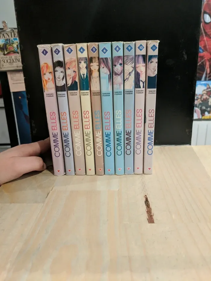 Lot Comme Elles - Tome 1 au 11 (manque le 7) - photo numéro 2