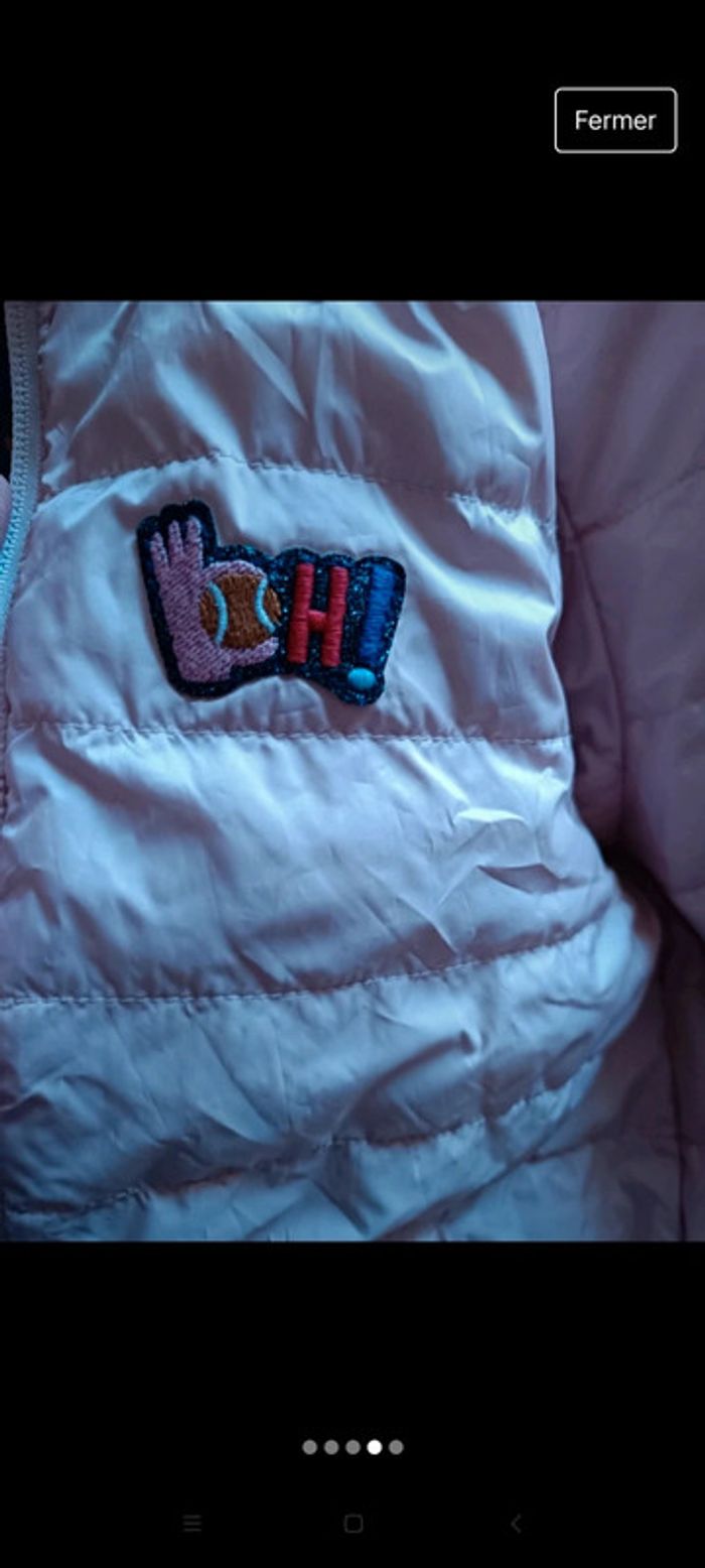 Doudoune réversible Catimini 7 ans - photo numéro 4