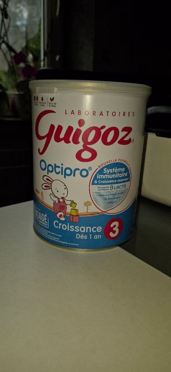 Lait guigoz 3 ème age
