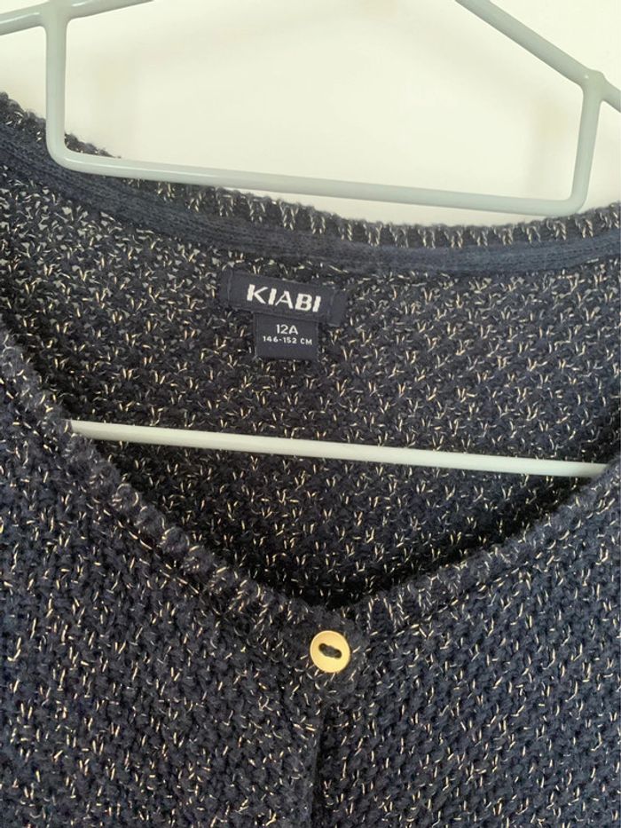 Cardigan brillant Kiabi taille 12 ans - photo numéro 2