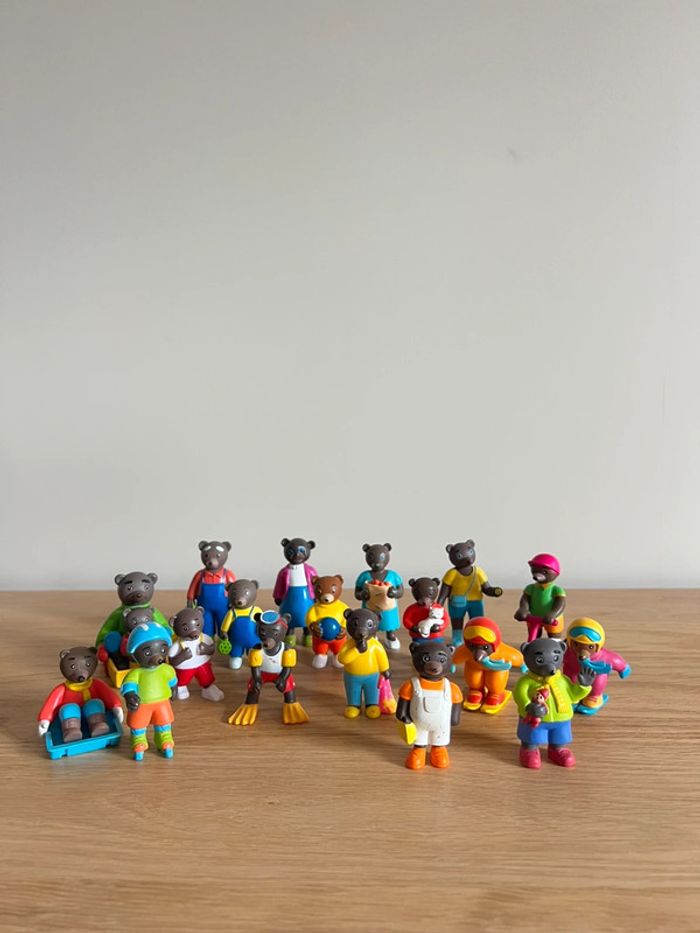 Lot figurines Petit Ours Brun