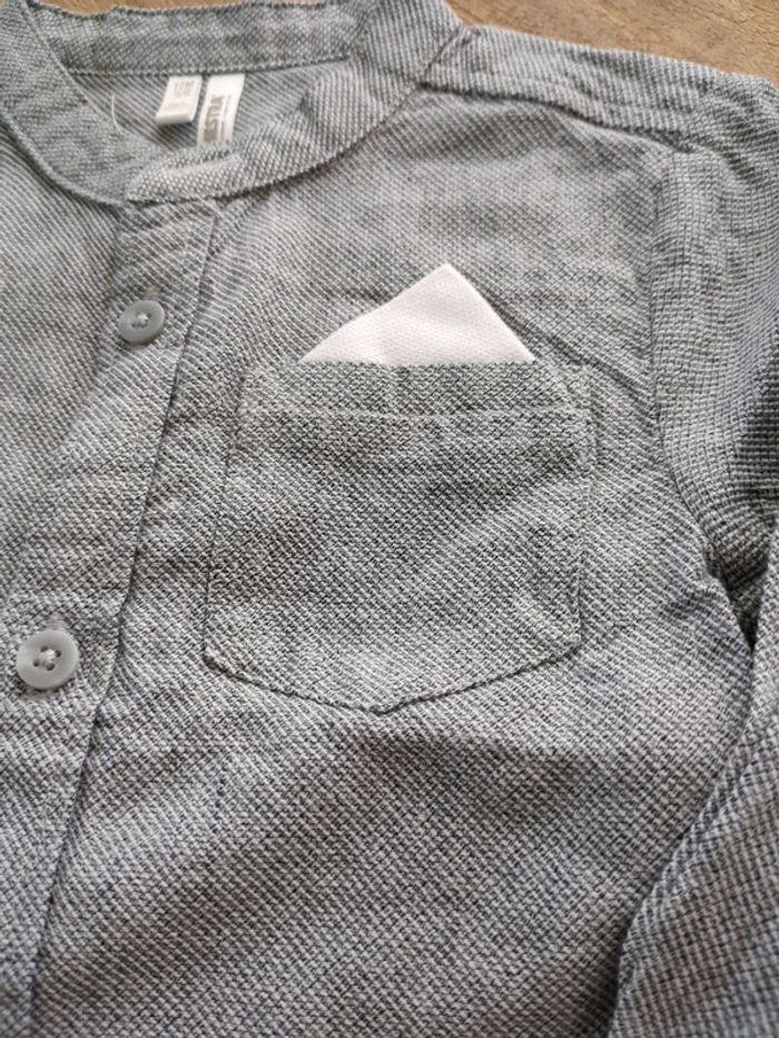 Chemise grise orchestra 12mois - photo numéro 3
