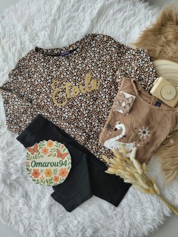 Ensemble complet 3 pièces sergent major fille 10 ans 🎀