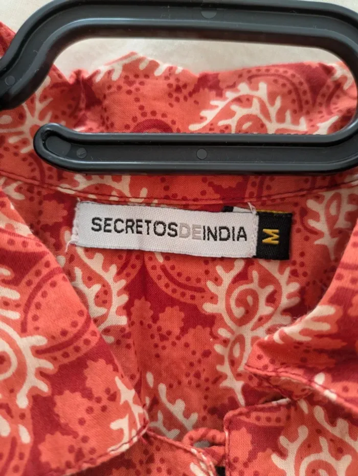 Chemisette à motifs style indien – Secretos de India – Taille M - photo numéro 3