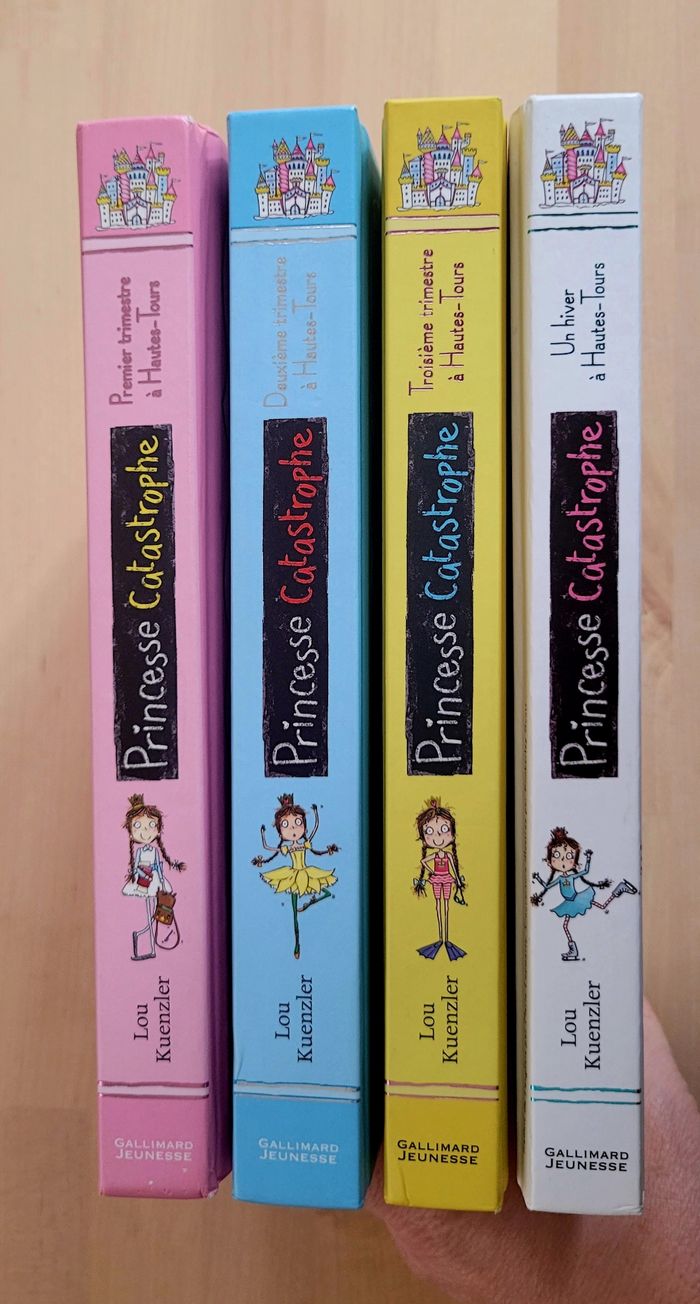 Lot 4 livres "Princesse Catastrophe " - photo numéro 3