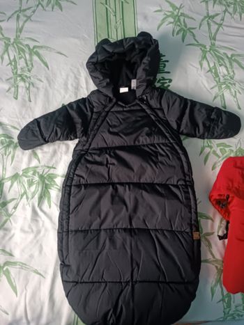 Manteau turbulette bébé