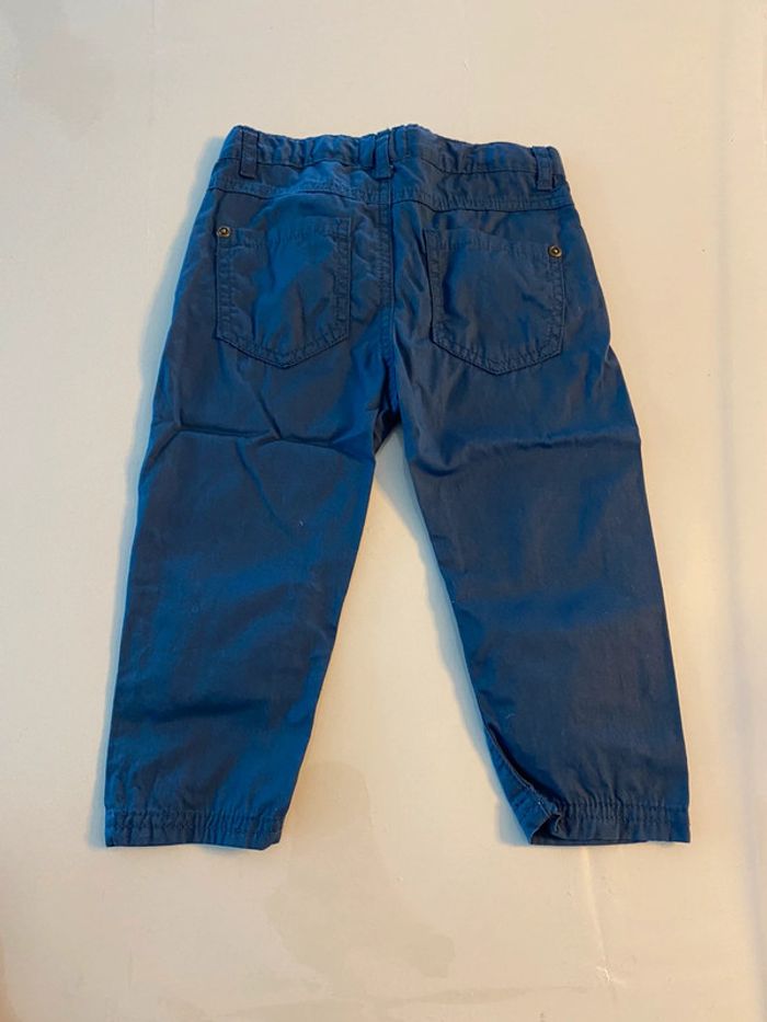 Pantalon bleu foncé Lcdp neuf 18 mois - photo numéro 4