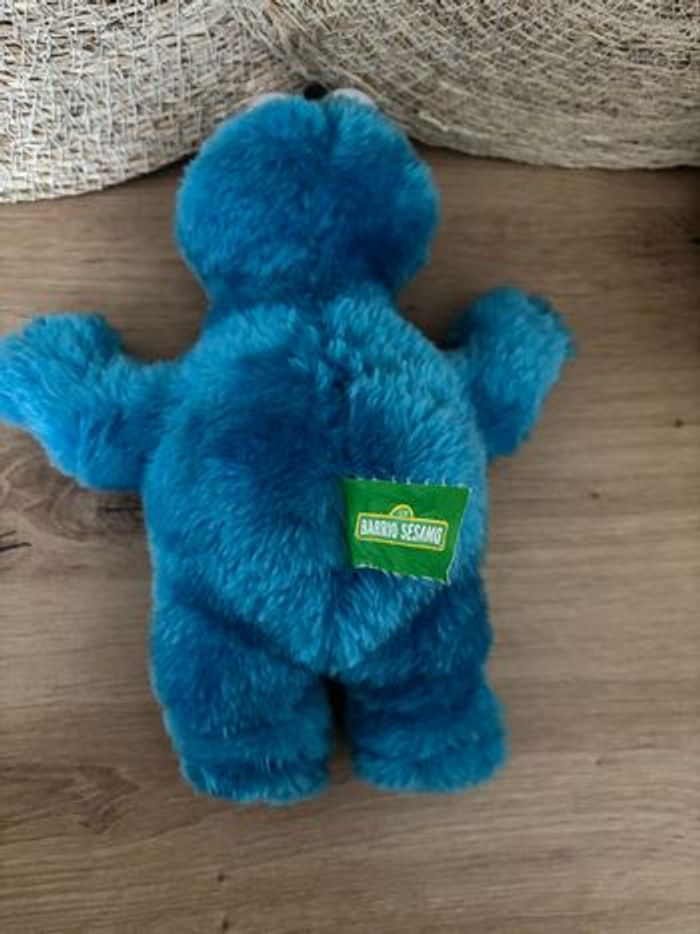 Doudou cookie monstre barrio sesamo  port aventura - photo numéro 4