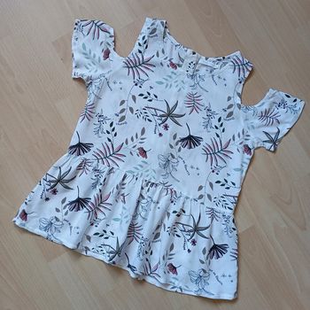 Superbe t-shirt épaules dénudées 14 ans 🌹 Gémo 🌹 très bon état