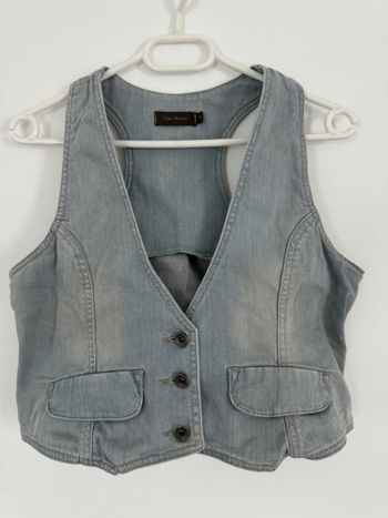 Gilet de tailleur en jeans