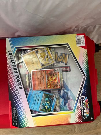 Coffret poster Pokémon 8.5 évolution prismatique neuf scellé