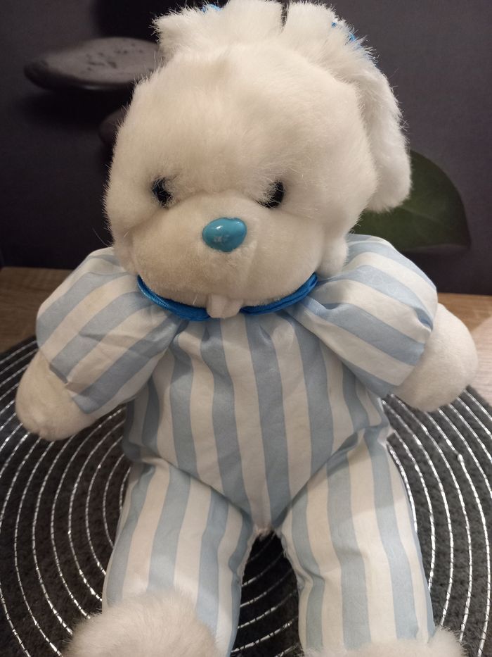 Peluche lapin pampers grand model 30cm - photo numéro 2