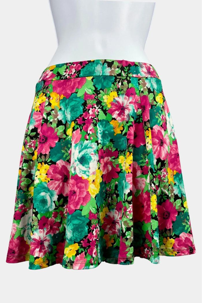 Jupe fluide fleurie made in Italy S/M