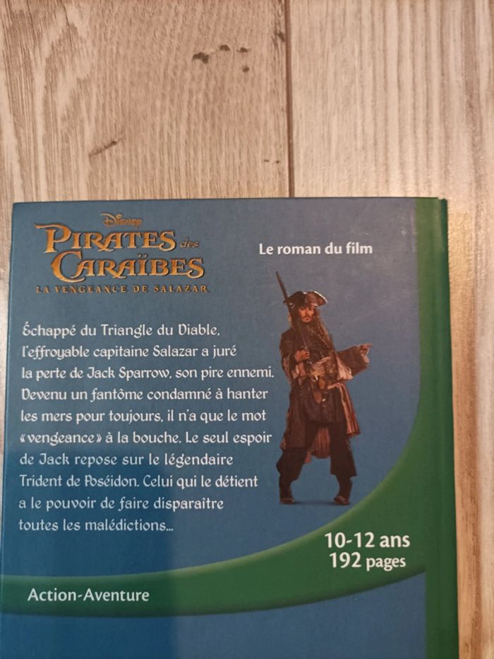 Livre pirates des Caraïbes "la vengeance de Salazar" - photo numéro 5