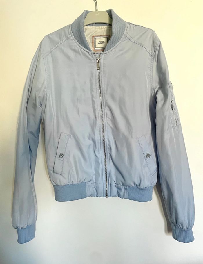 Veste bleu clair - photo numéro 4