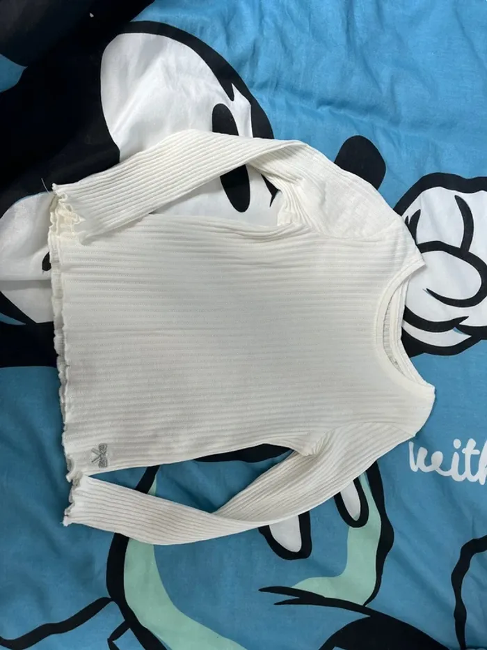 Teeshirt crème 5 ans