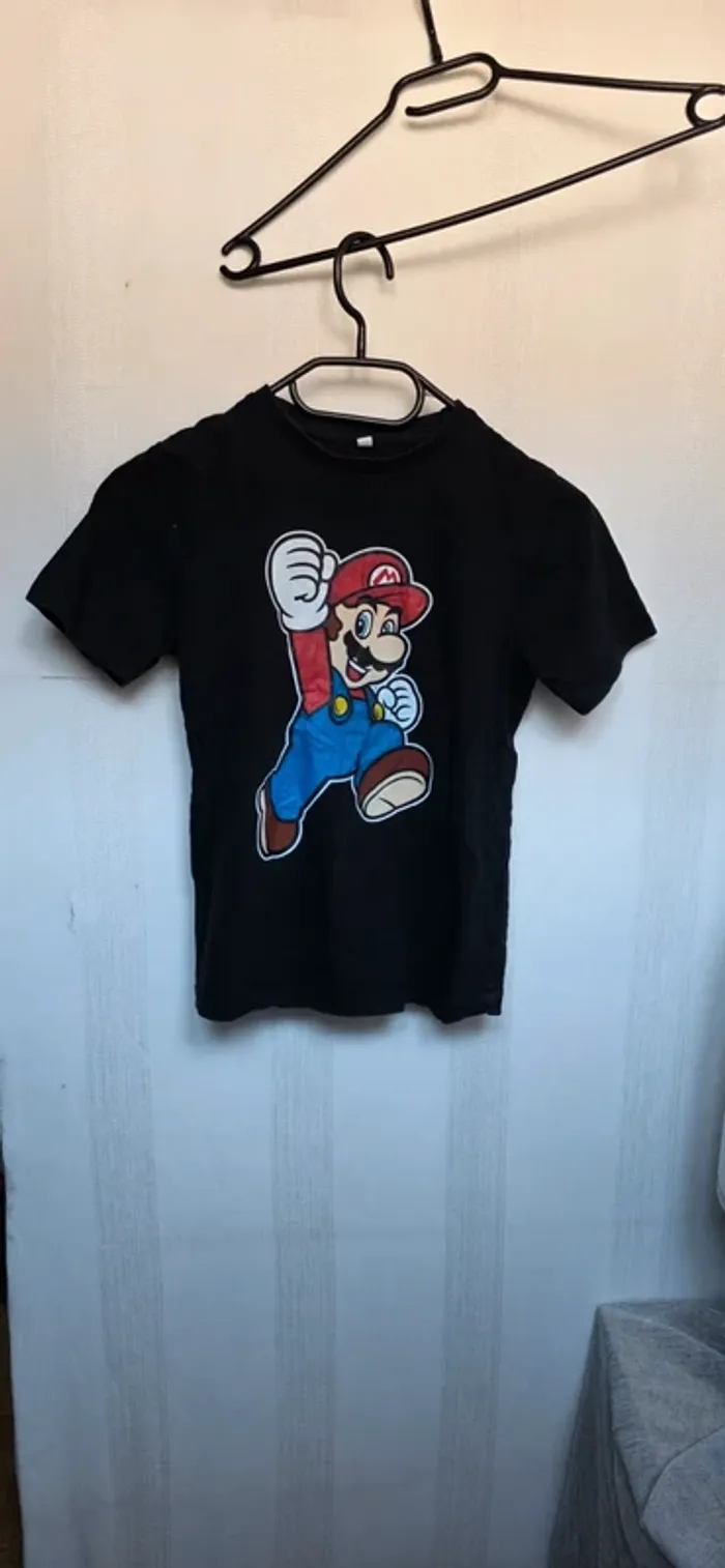 Tee-shirt 10ans Mario - photo numéro 2