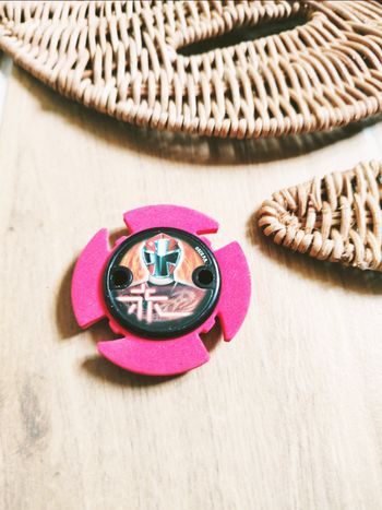 🌟 Power rangers ninja steel étoile ishiban badge en mousse ranger rouge