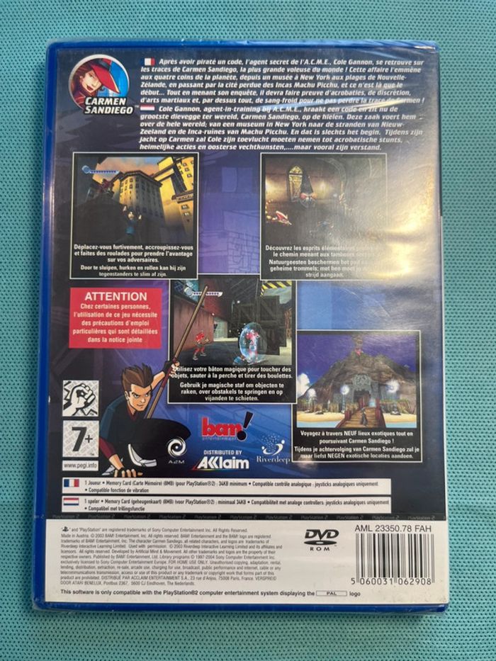 Carmen Sandiego : Le Secret Des Tam-Tams Volés Blister - Playstation 2 - photo numéro 2