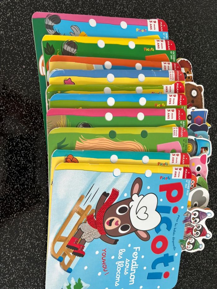 📚 Lot de magazines Picoti – Pour les bébés dès 9 mois