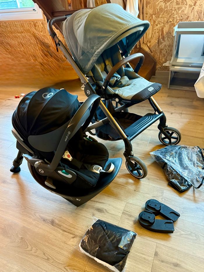 Ensemble poussette cyberx - photo numéro 2