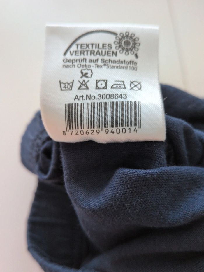 Petit short Baby 6-9 mois bleu marine - photo numéro 6