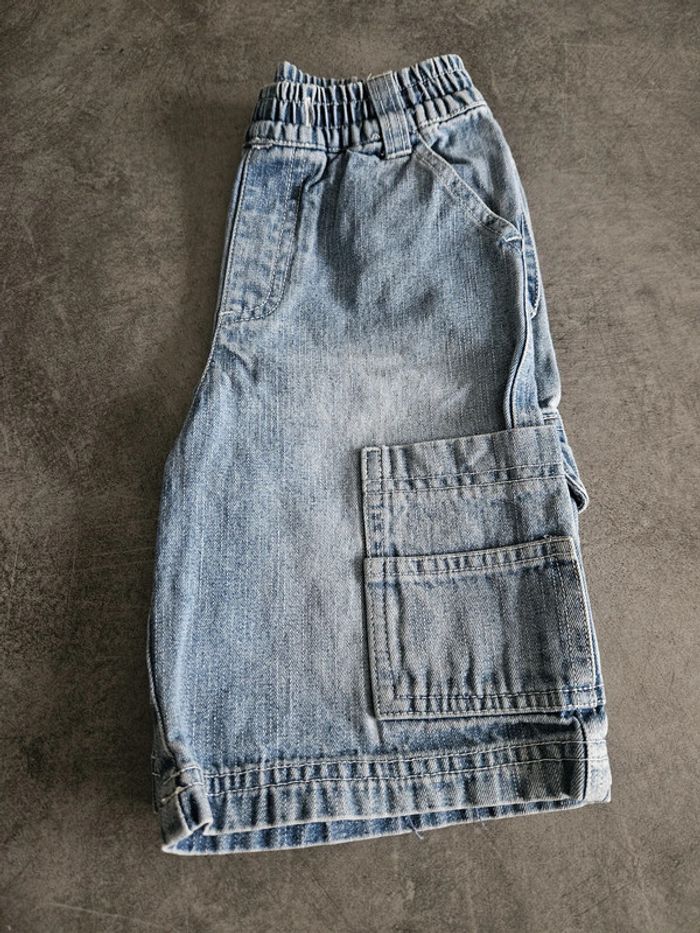 Short en jean élastiqué garçon - Taille 5 ans - Kokodo - Bleu - photo numéro 9