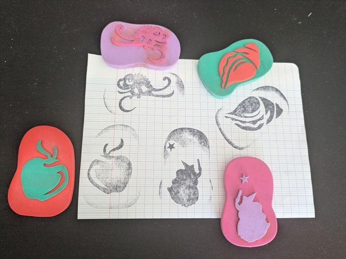 Lot 4 tampons mousses Disney princesses - photo numéro 2