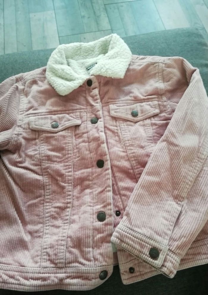 Veste Creeks 10 ans moumoute a l'intérieur