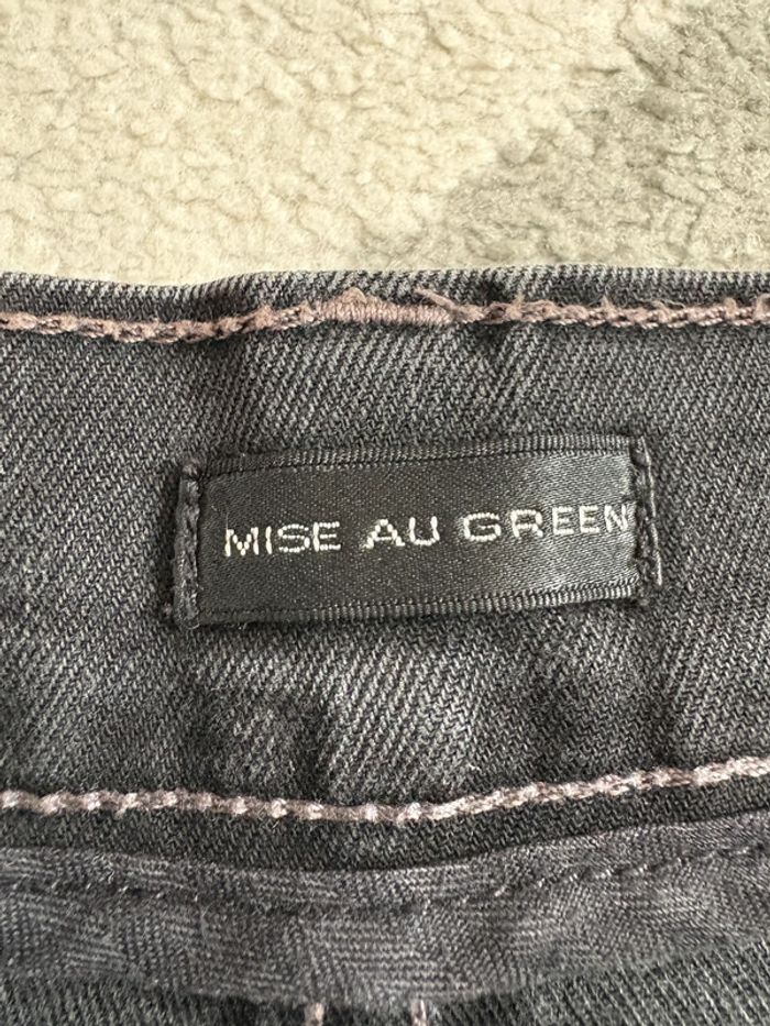 Jean Mise au Green | Noir chiné | Taille 40 - photo numéro 4