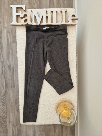 🌟 Legging gris fille - 6/7ans - 🌟