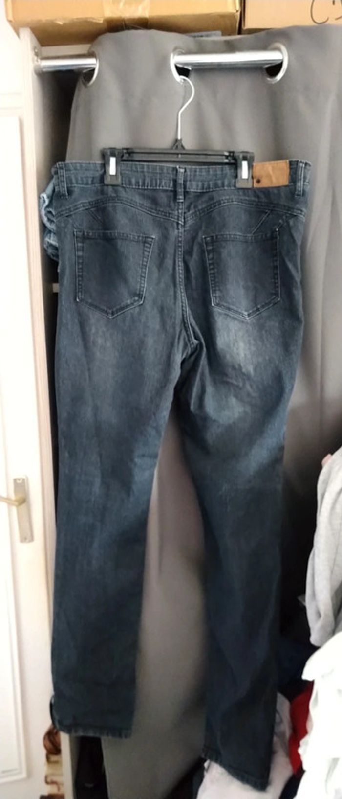 Jean regular gris anthracite femme 44 kiabi - photo numéro 3