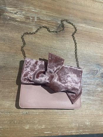 Pochette fête rose