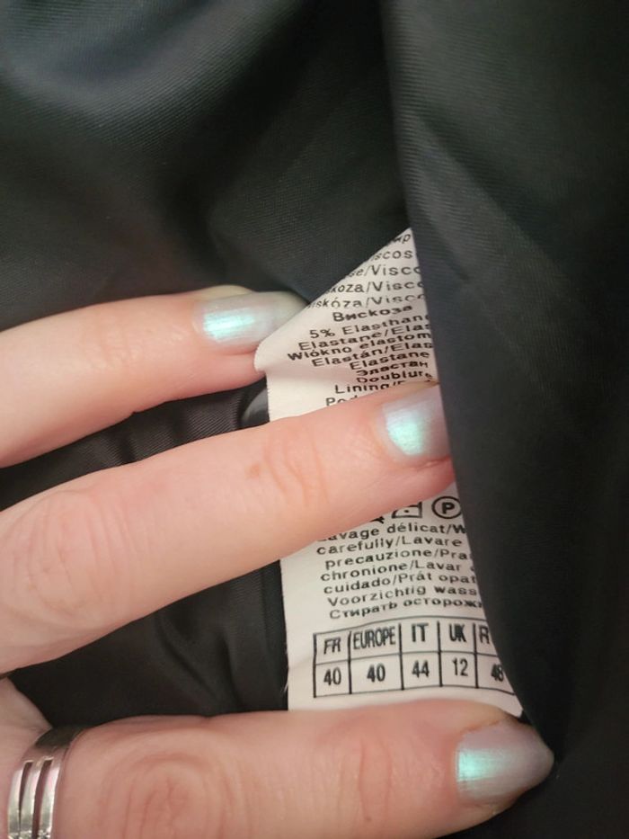 Robe noire camaïeu 40 - photo numéro 4