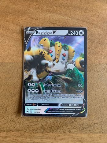 Carte Pokemon Regigigas V Zénith Suprême