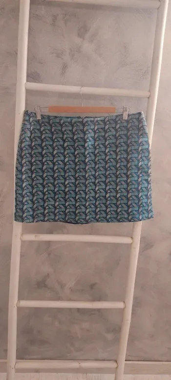 Jupe courte bleue Bizzbee taille 40