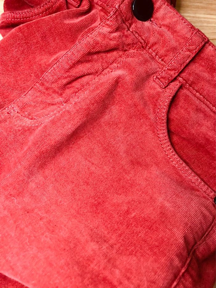 🧡Pantalon skinny velours couleur rouille One Step rust-colored velvet pants🍁 - photo numéro 10