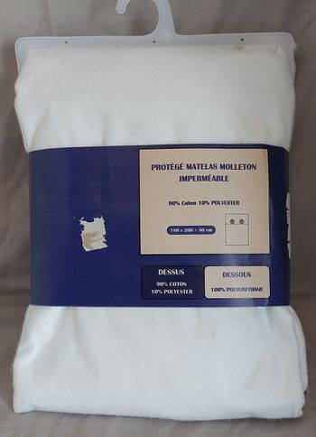 Protège Matelas Imperméable 180x200cm Neuf