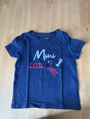 T-shirt mini casse tout