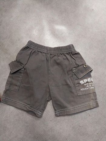 short garcon 18 mois